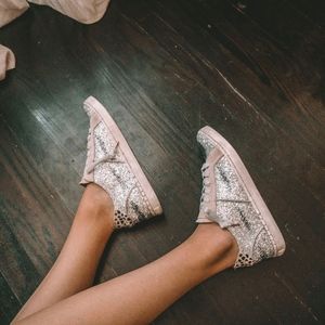 Silver Glitter Dolce Vita Tennis shoes